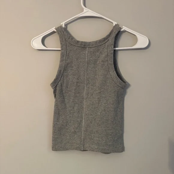 Zara Heather Gray Tank Top (A1-20) - Picture 2 of 3